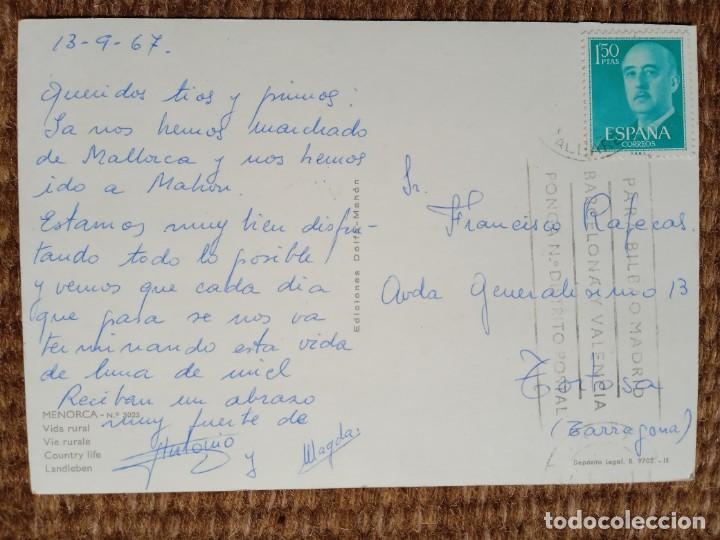 Postales: MENORCA - VIDA RURAL - ED DOLFO - Foto 2