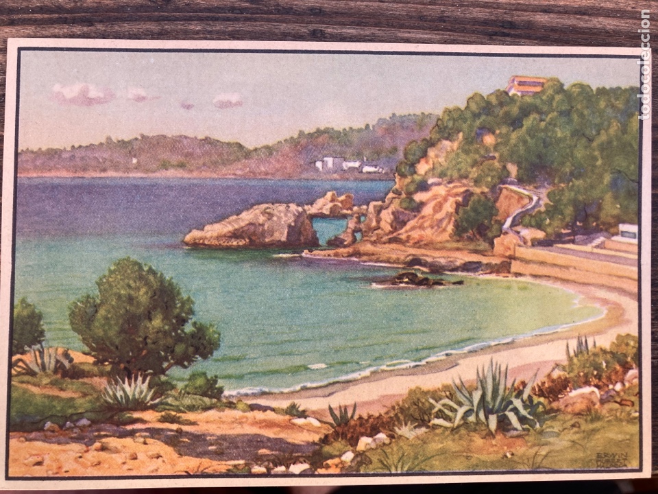 Postales: Cala Mayor. Mallorca. Erwin Hubert - Foto 1