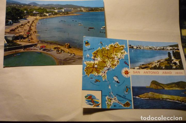 Postales: lote `postales ibiza-a.antonio abad cm