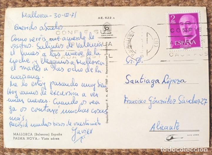 Postales: PALMA NOVA - MALLORCA - CASA PLANAS - Foto 2