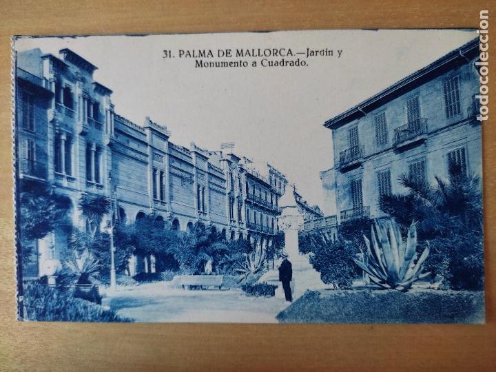 Postales: CUADRADO MONUMENTO PALMA MALLORCA ED ARRIBA N&ordm; 31 SC ANIMADA