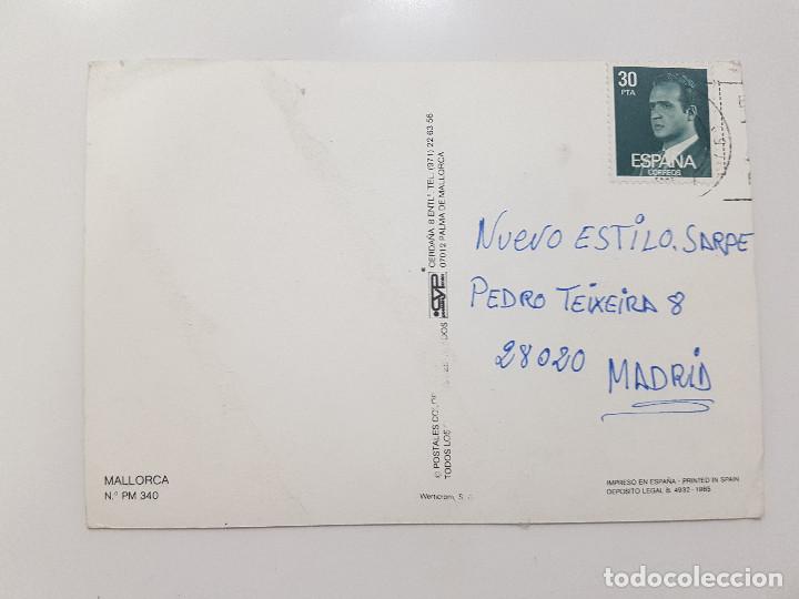 Postales: POSTAL MALLORCA VALLDEMOSSA . CIRCULADA. 1985 - Foto 2