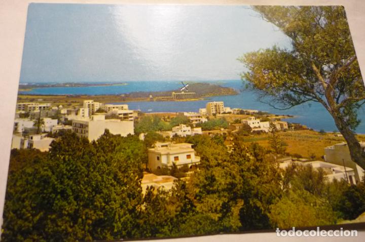 Postales: postal ibiza-santa eulalia rio.-vista desde el puig missa escrita