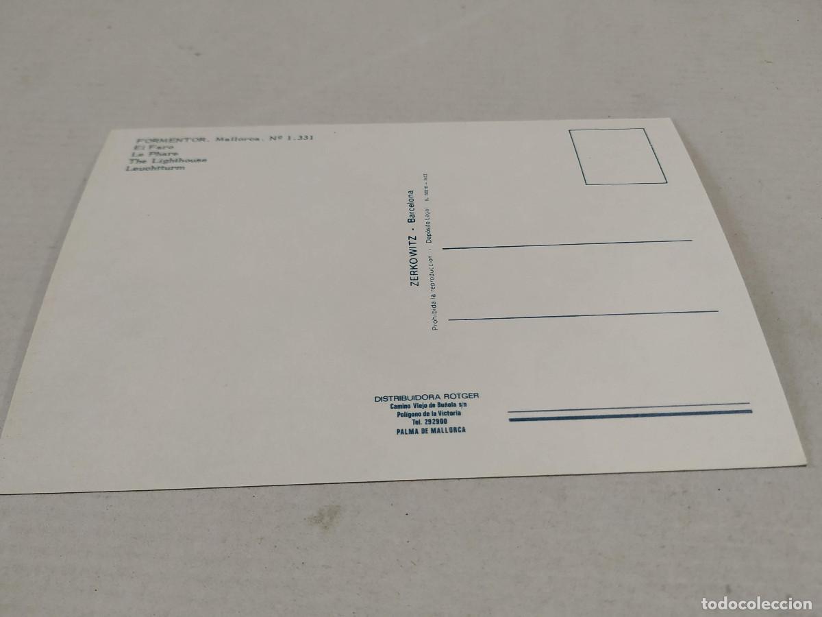 Postales: MALLORCA - POSTAL FORMENTOR - EL FARO - Foto 2