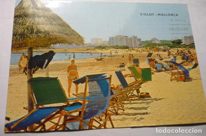 Postales: postal mallorca s&acute;&iacute;llot circulada cm - Foto 1