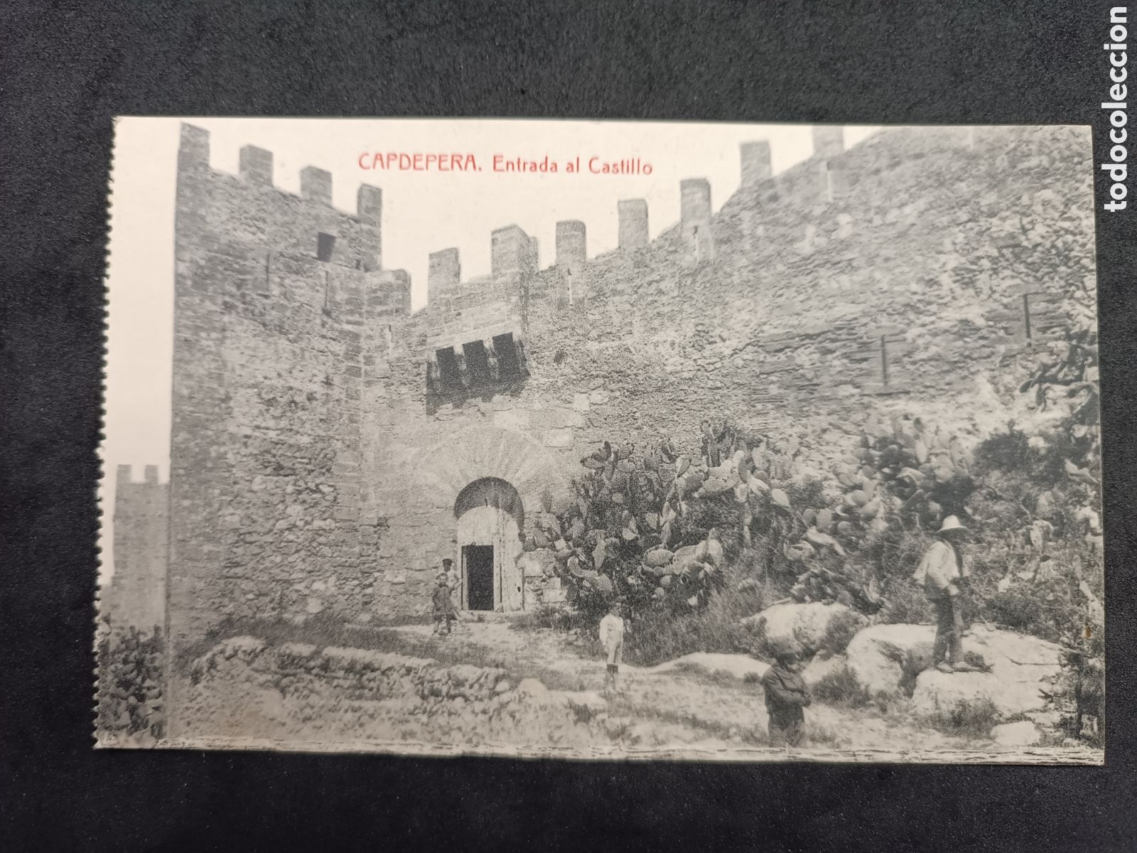 Postales: Postal capdepera entrada al castillo - Foto 1