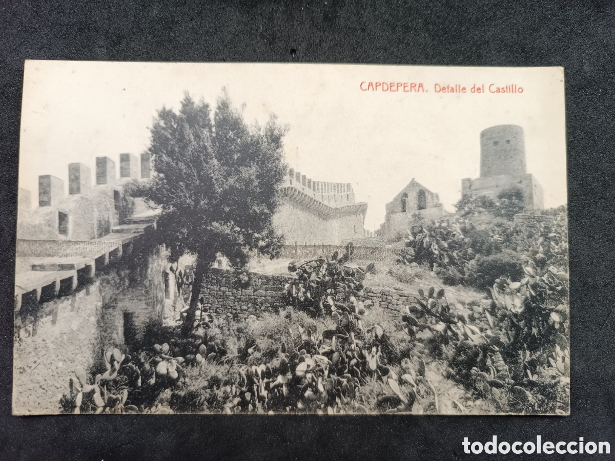 Postales: Postal Capdepera detalle del castillo - Foto 1