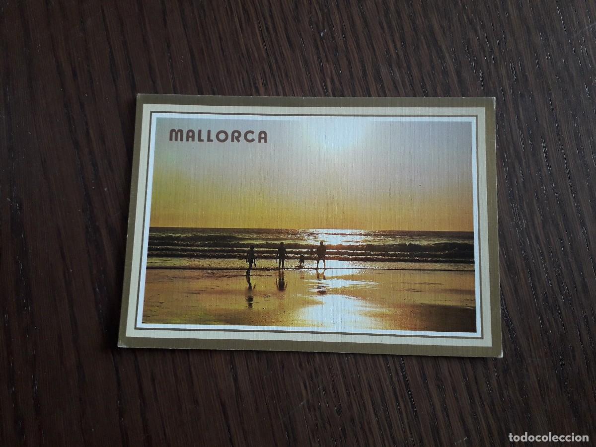 Postales: postal de playa en Mallorca, a&ntilde;o 1986 - Foto 1