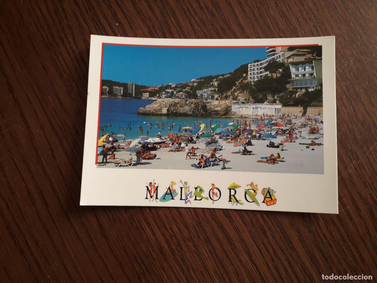 Postales: postal de playa en Palma de Mallorca. - Foto 1