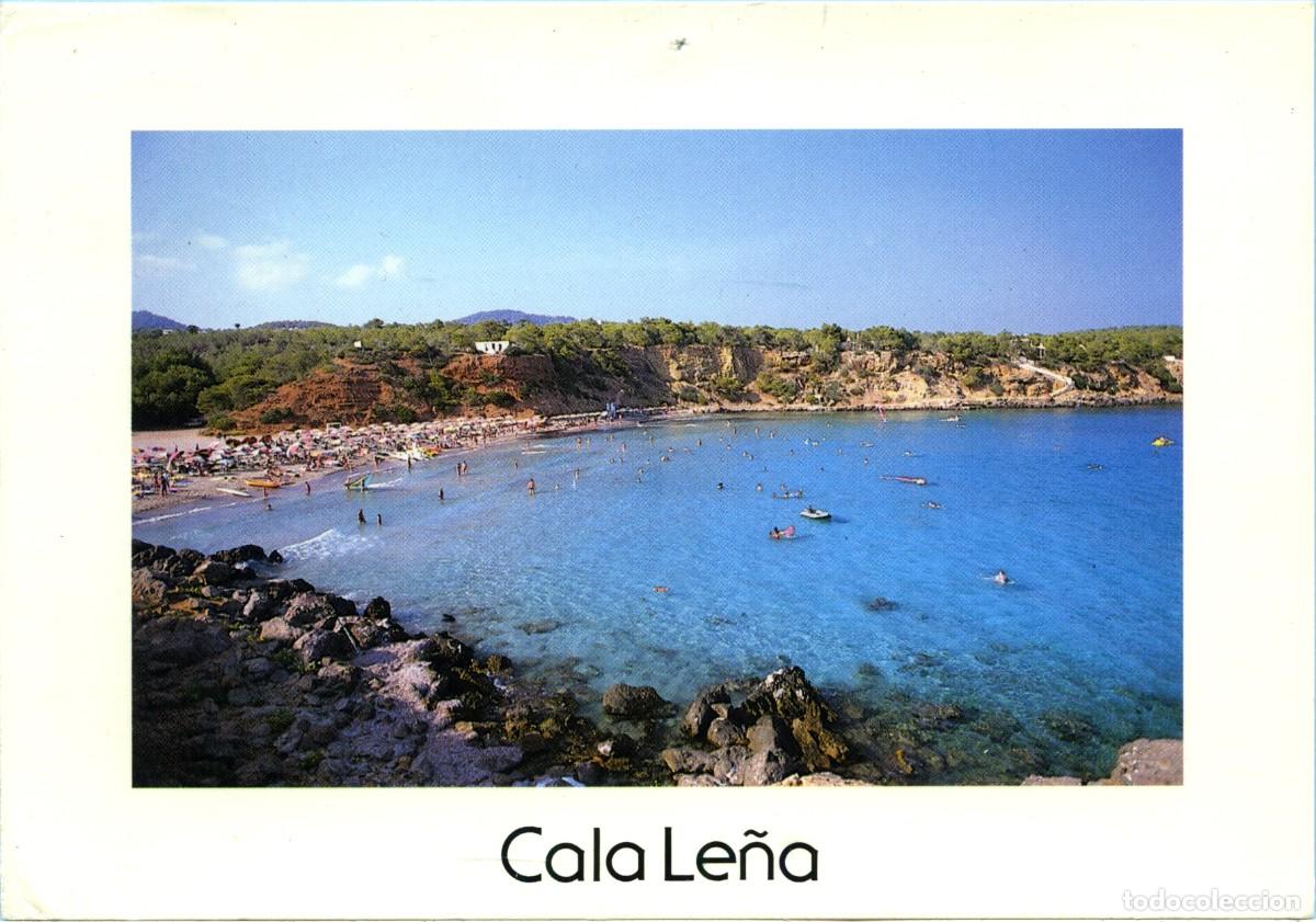 Postales: N&ordm; 628-IBIZA. Cala Lle&ntilde;a. Circulada en 1992. ED. EDICIONES 07