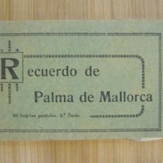 Postales: PALMA DE MALLORCA-ED M.ARRIBAS-SERIE 2-BLOC DE 20 POSTALES ANTIGUAS-VER FOTOS