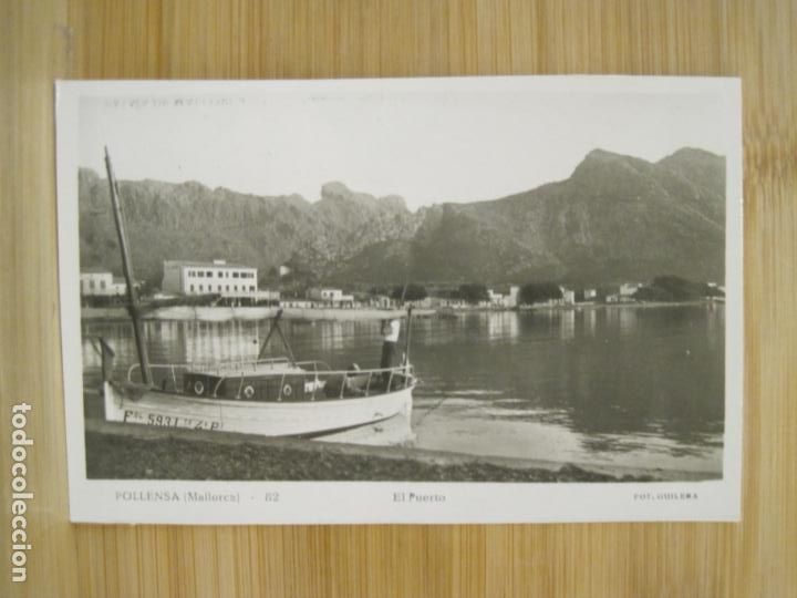 Cartes Postales: POLLENSA-EL PUERTO-82 FOTO GUILERA-FOTOGRAFICA-POSTAL ANTIGUA-(98.841)