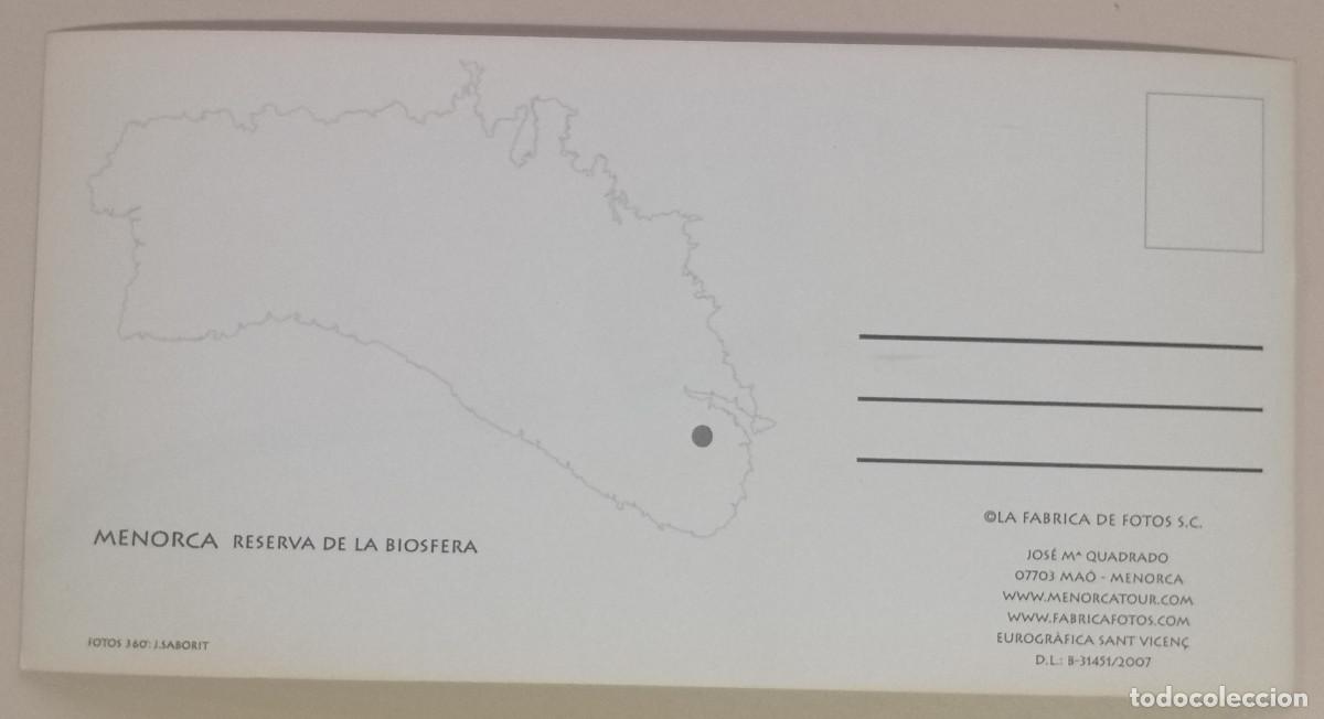 Postales: POSTAL SIN CIRCULAR - MENORCA - TREPUC&Oacute; - Foto 2