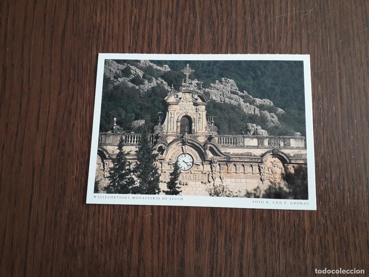 Postales: postal de monasterio de Lluc, Mallorca. - Foto 1