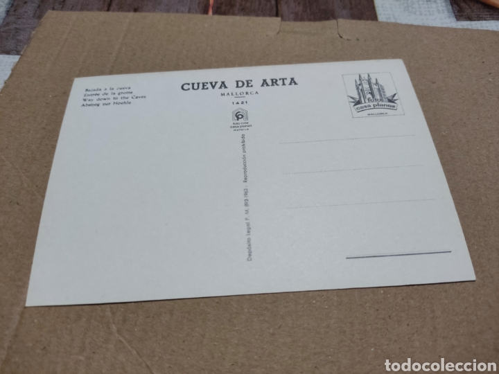 Postales: Postal cueva de arta Mallorca - Foto 2