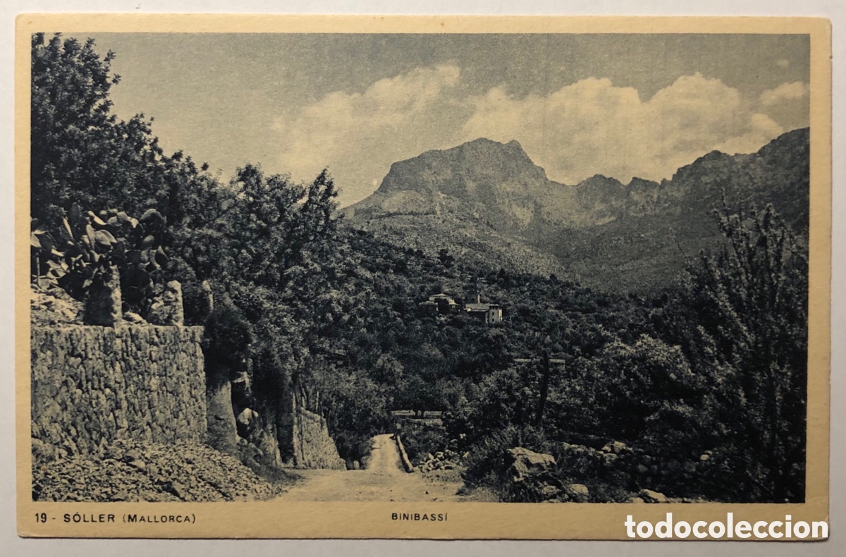 Postales: Postal antigua S&oacute;ller - Binibass&iacute; - Foto 1