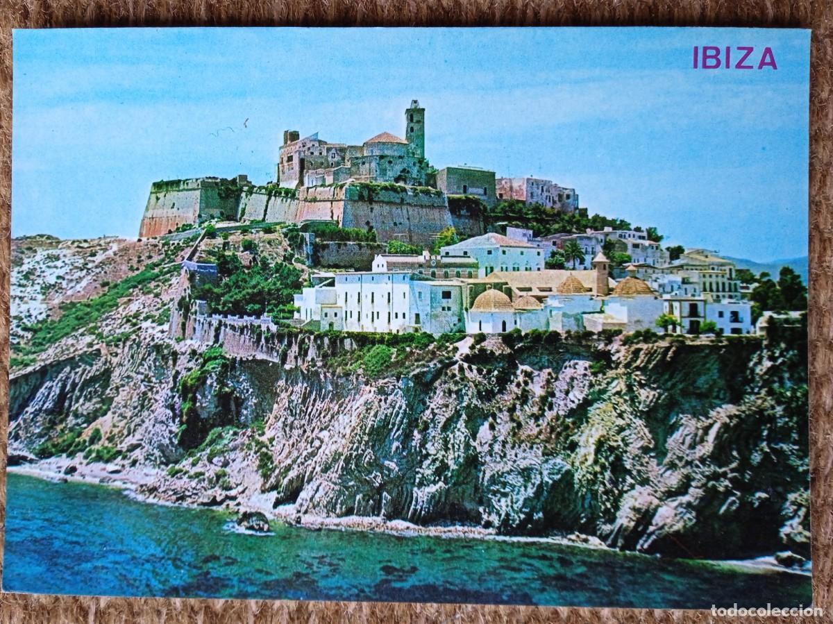 Postales: IBIZA - CATEDRAL Y CASTILLO - Foto 1