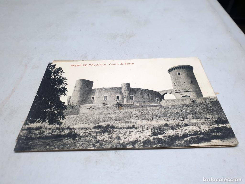 Postales: Postal antigua Mallorca. Castillo Bellver. Thomas - Foto 1