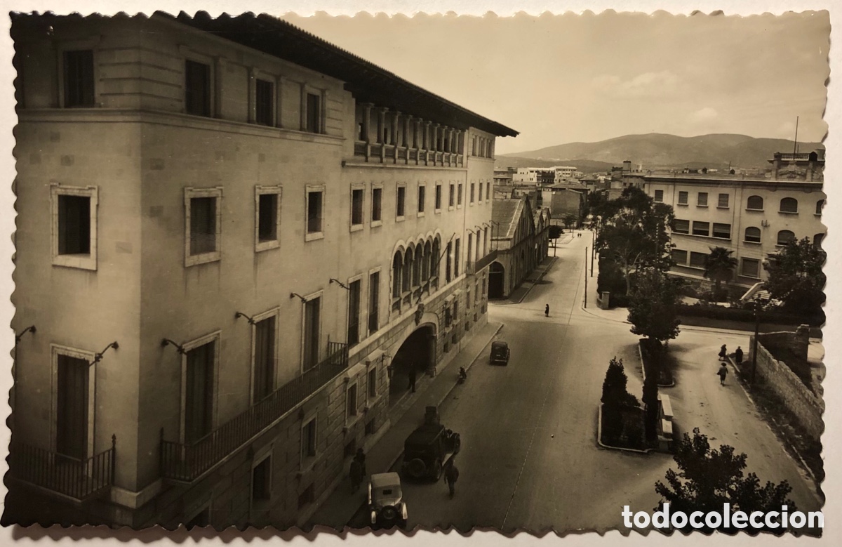 Postales: Postal antigua Palma - Nuevo edificio de Hacienda - Foto 1
