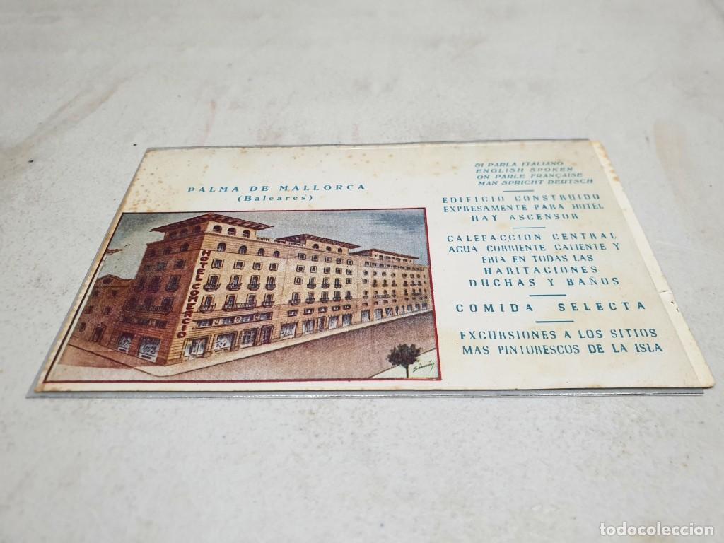 Postales: Postal antigua Mallorca. Hotel Comercio. - Foto 1