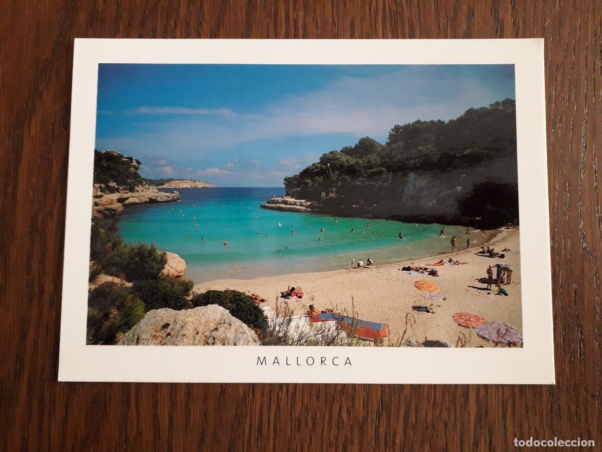 Postales: postal de playa de Cala Llombards, Mallorca. Triangle postals. - Foto 1