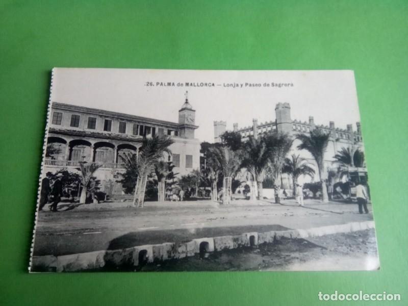Postales: MALLORCA , POSTAL ANTIGUA , BLANCO Y NEGRO - Foto 2