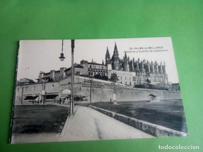 Postales: MALLORCA , POSTAL ANTIGUA , BLANCO Y NEGRO - Foto 2