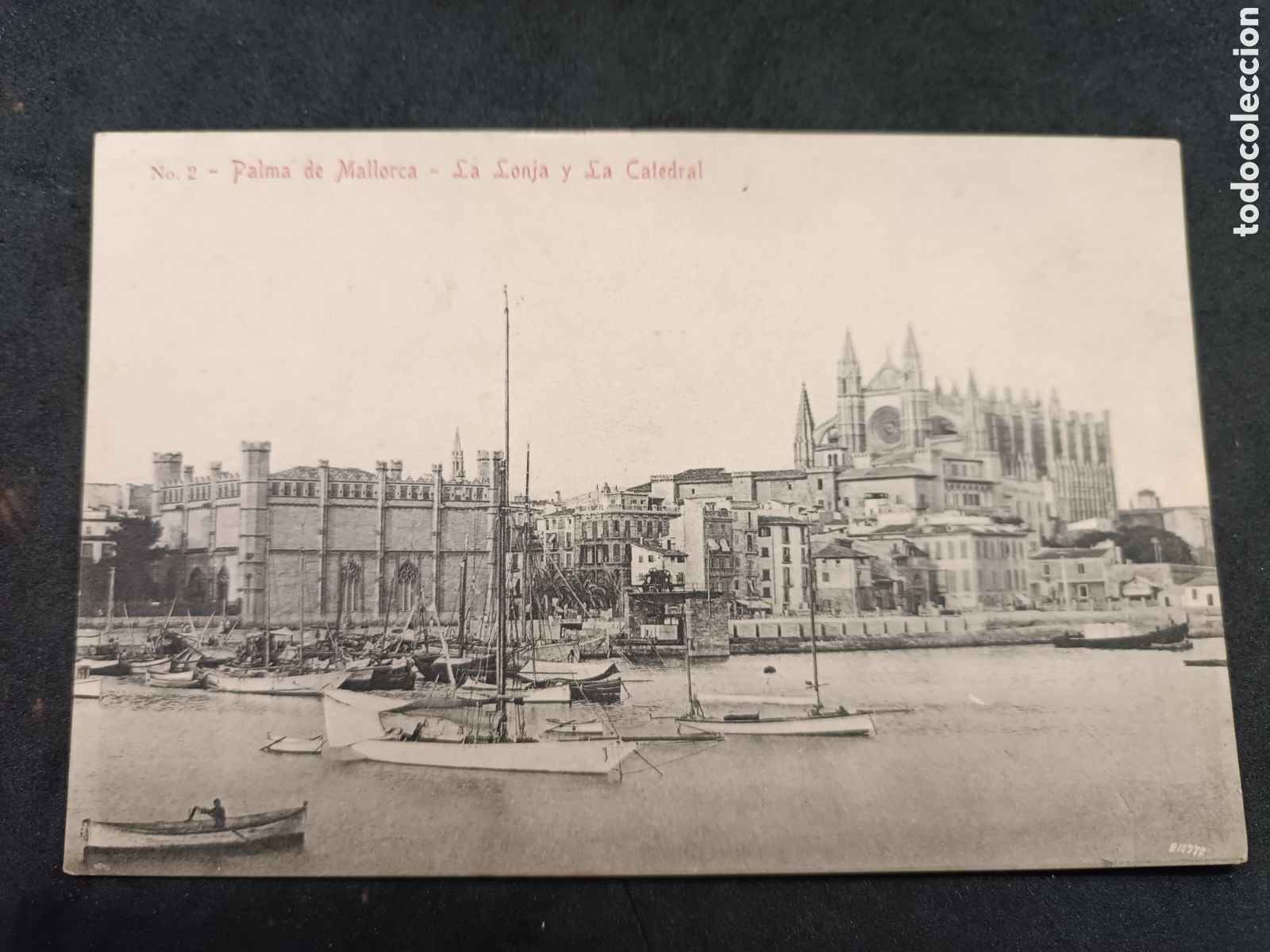Postales: Palma mallorca La lonja y la catedral - Foto 1