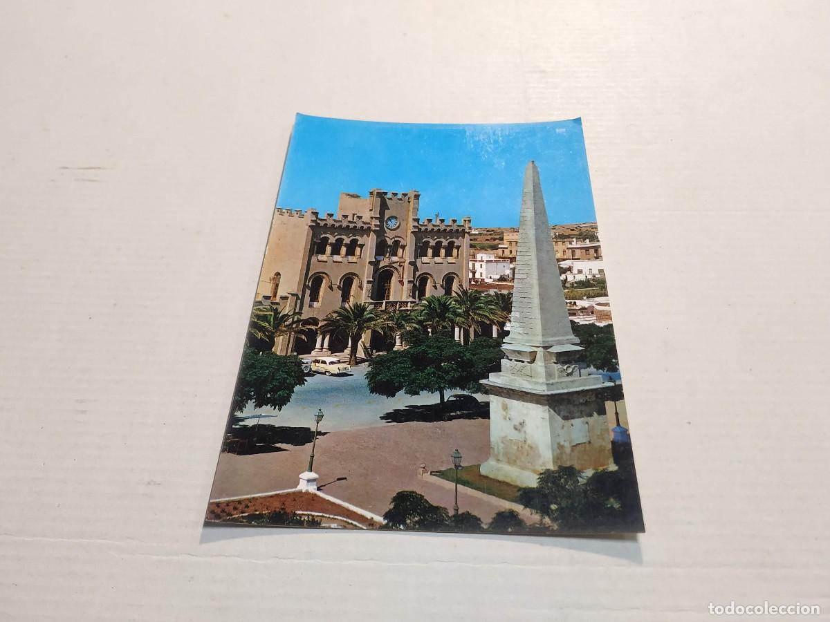 Postales: MENORCA - POSTAL CIUDADELA - PLAZA GENERAL&Iacute;SIMO - Foto 1
