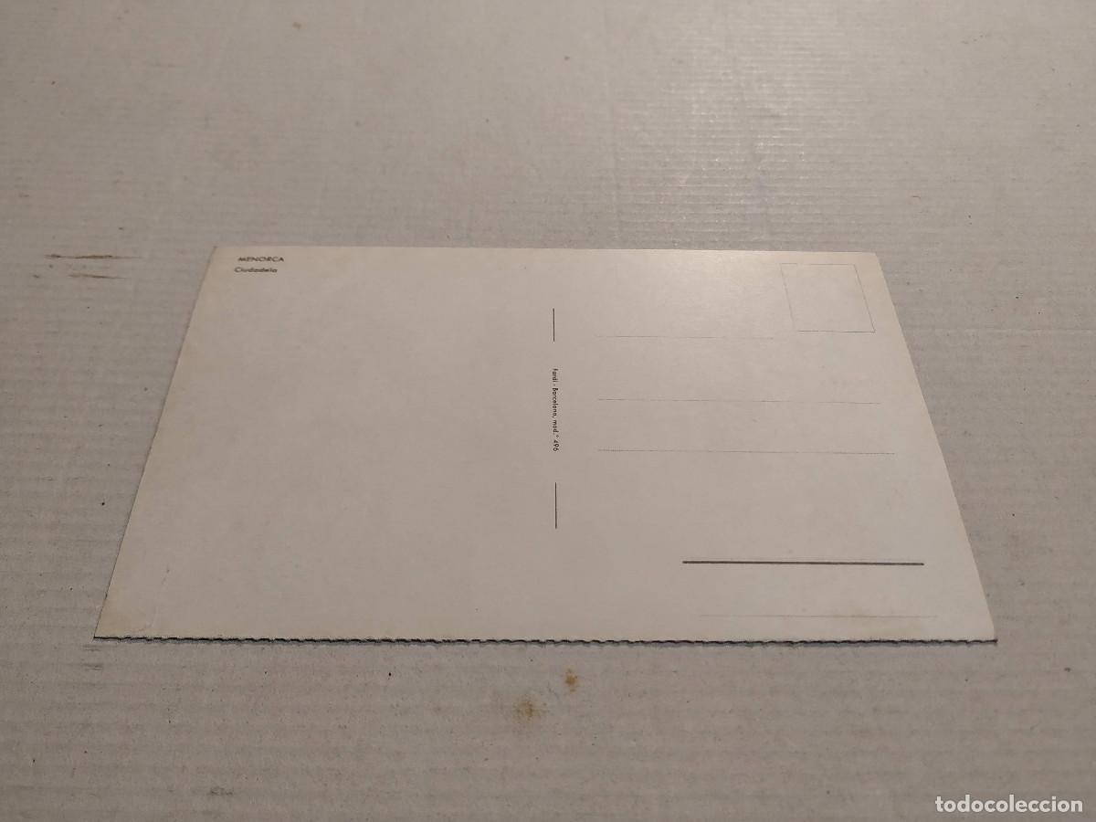 Postales: MENORCA - POSTAL CIUDADELA - Foto 2