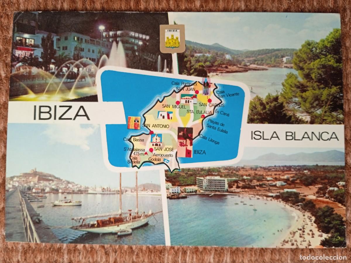 Postales: IBIZA - PLANO - MAPA - Foto 1