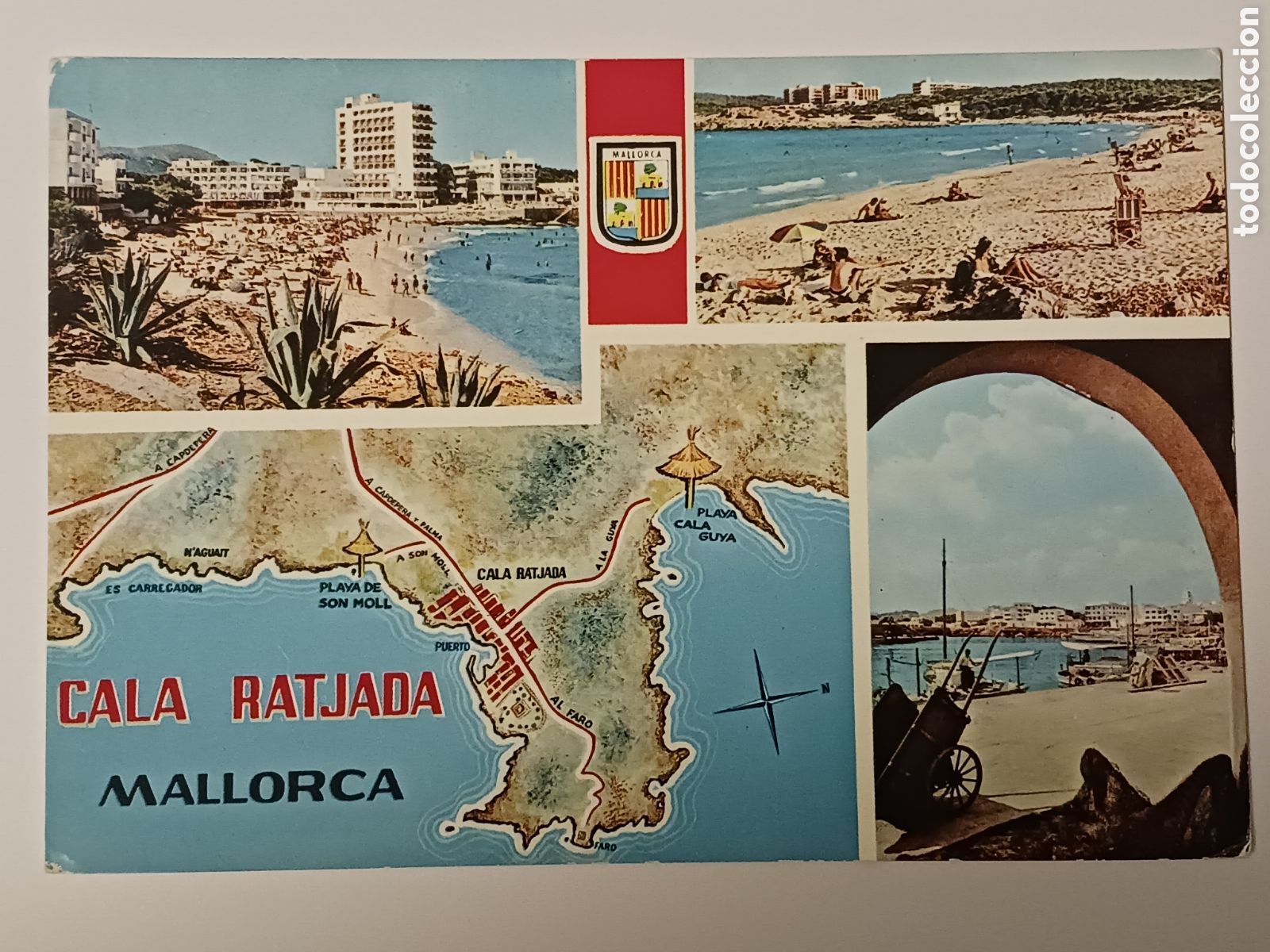 Postales: Mallorca, Cala Ratjada, Circulada. - Foto 1