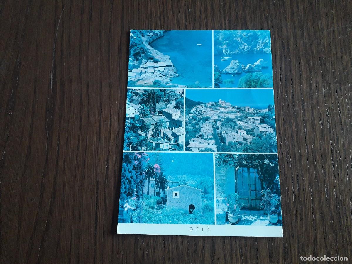 Cartes Postales: postal con diferentes vistas de Dei&agrave;, Mallorca. Triangle postals.