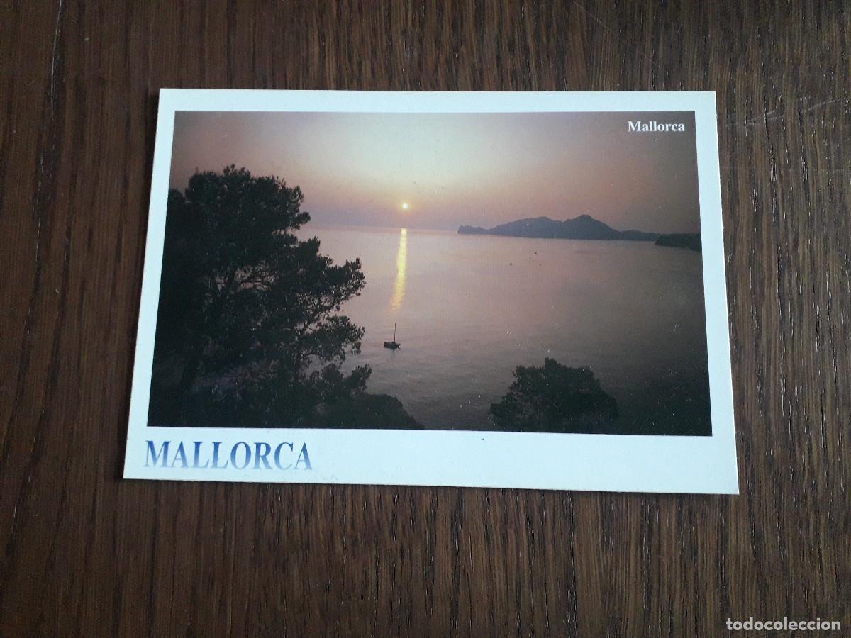 Postales: postal de atardecer en Mallorca. - Foto 1