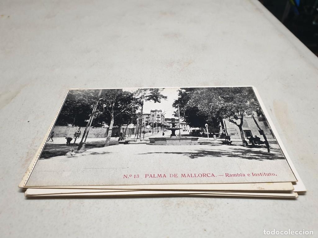 Postales: Postal antigua Mallorca. Rambla e Instituto - Foto 1