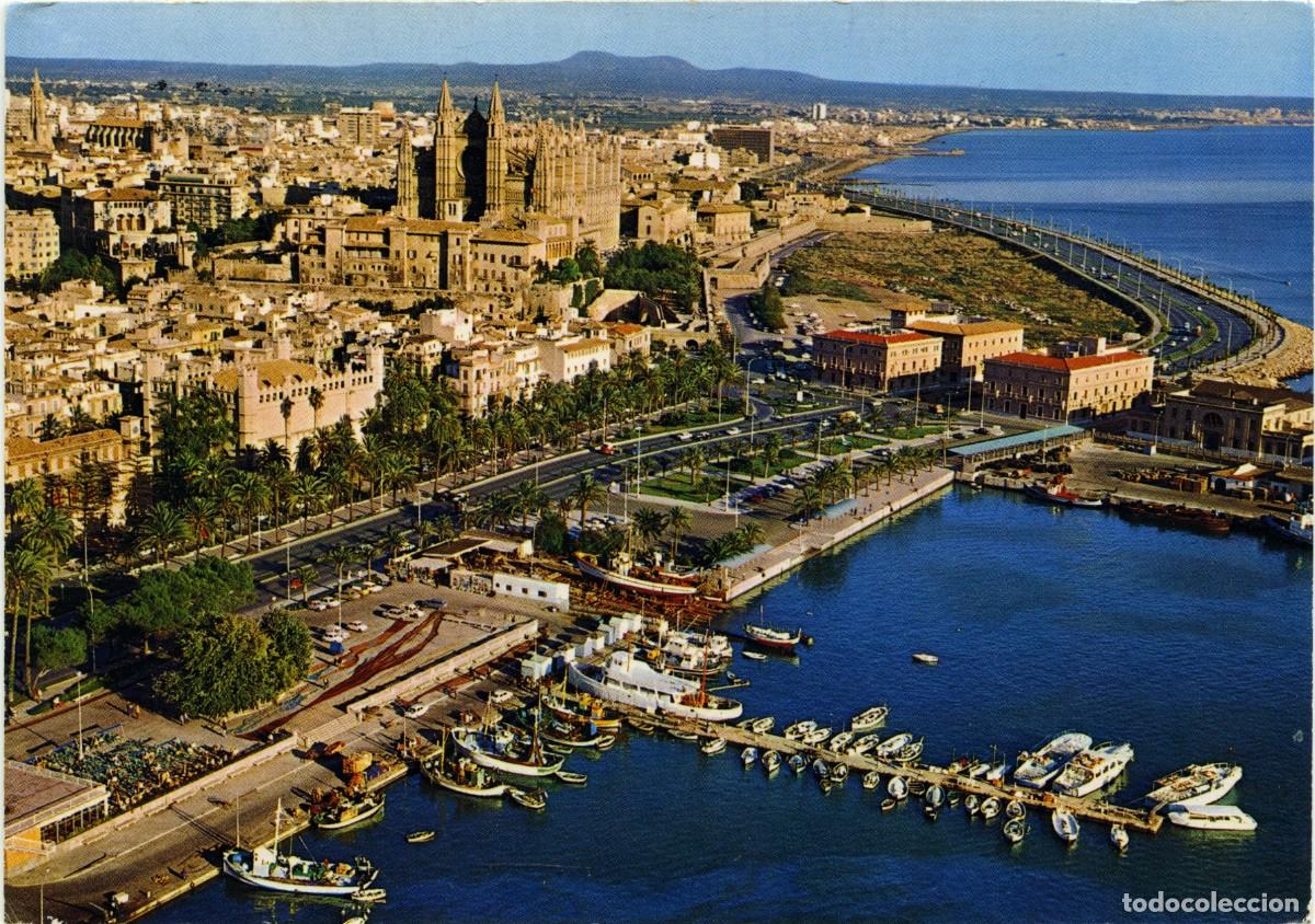 Cartes Postales: N&ordm; PM 58-PALMA DE MALLORCA. Vistas. Circulada en 1977. ED. CYP