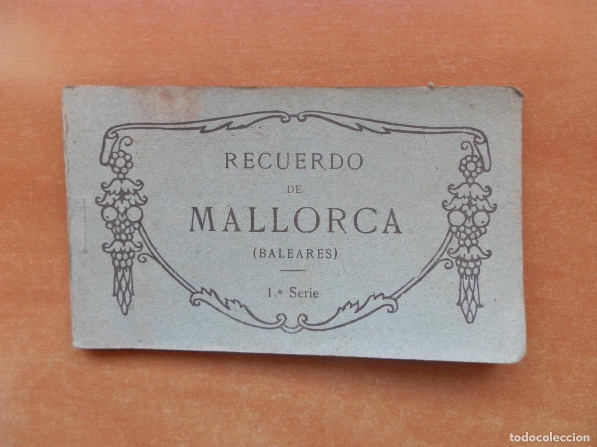 Postkarten: Recuerdo de Mallorca. (BALEARES) 1&ordf; Serie. Fototipia Thomas. Barcelona. Block de 20 postales.
