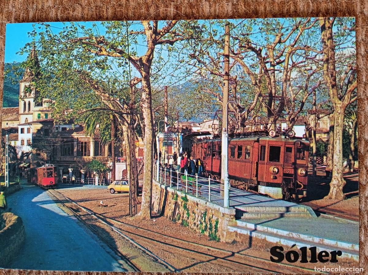 Postales: SOLLER - MALLORCA - ESTACION DE FERROCARRIL - Foto 1