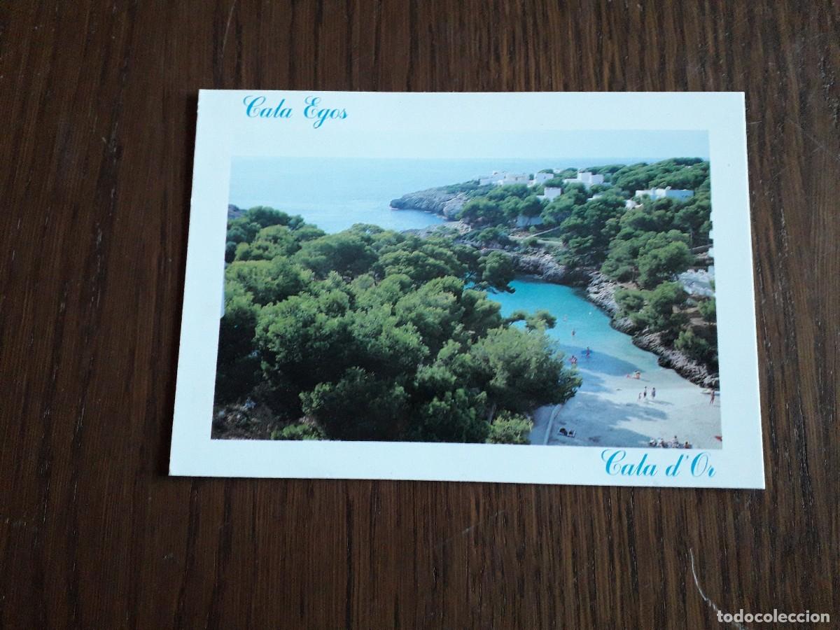 Cartes Postales: postal de playa Cala Egos, Cala D'Or, Mallora a&ntilde;o 1996