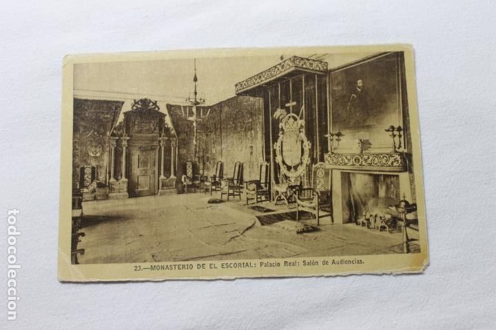Postkarten: MONASTERIO DEL ESCORIAL PALACIO REAL SALON DE AUDICIENCIA N&ordm; 23