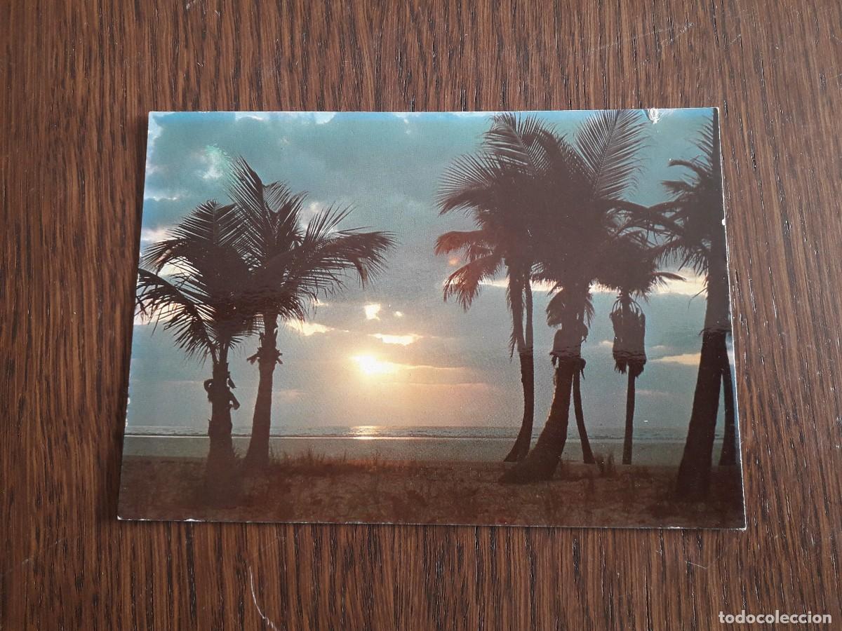 Postales: postal de atardecer en Baleares.
