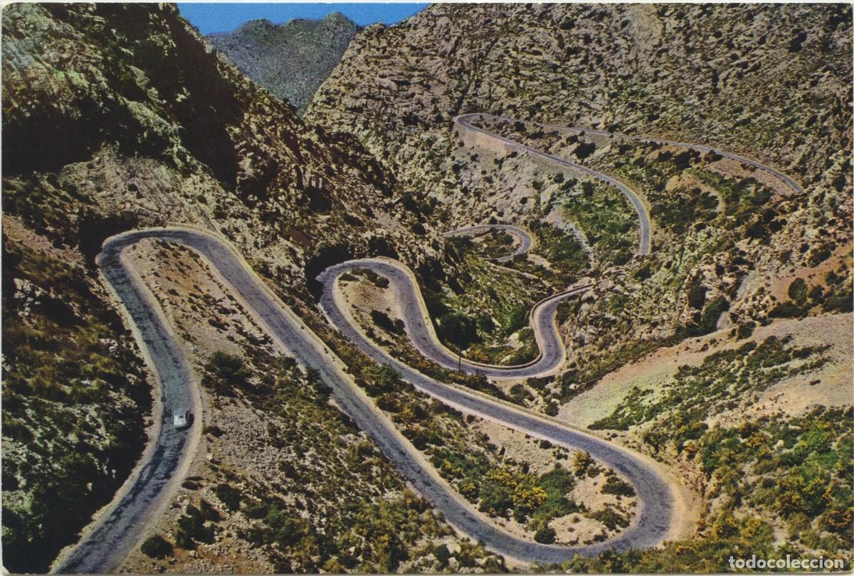 Postales: N&ordm; 100-MALLORCA. Carretera de la Calobra. Sin circular. ED. FOTOGRAF&Iacute;A TORRES
