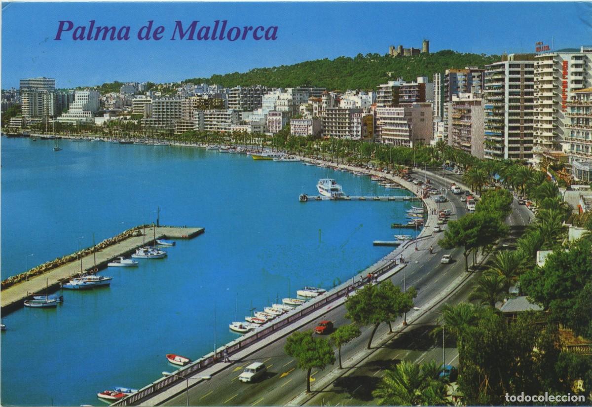 Postales: N&ordm; 1.120-PALMA. Mallorca. Paseo Mar&iacute;timo. Sin circular. EDICIONES PALMA