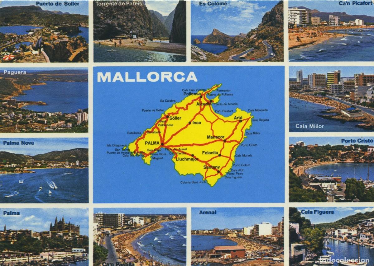 Postkarten: N&ordm; 50.346-MALLORCA. Diversos aspectos. Sin circular. ED. CYP