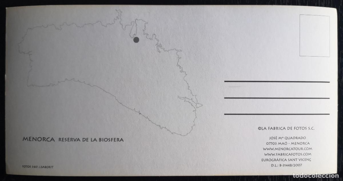 Postales: POSTAL NO CIRCULADA - MENORCA - CALA ROTJA - Foto 2
