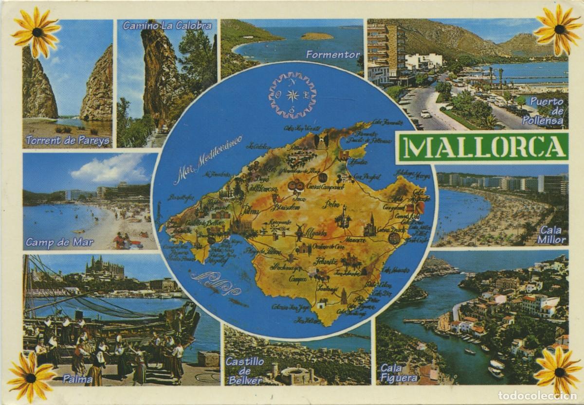 Postales: MALLORCA. Diversos aspectos. PALMA EDICIONES - Foto 1
