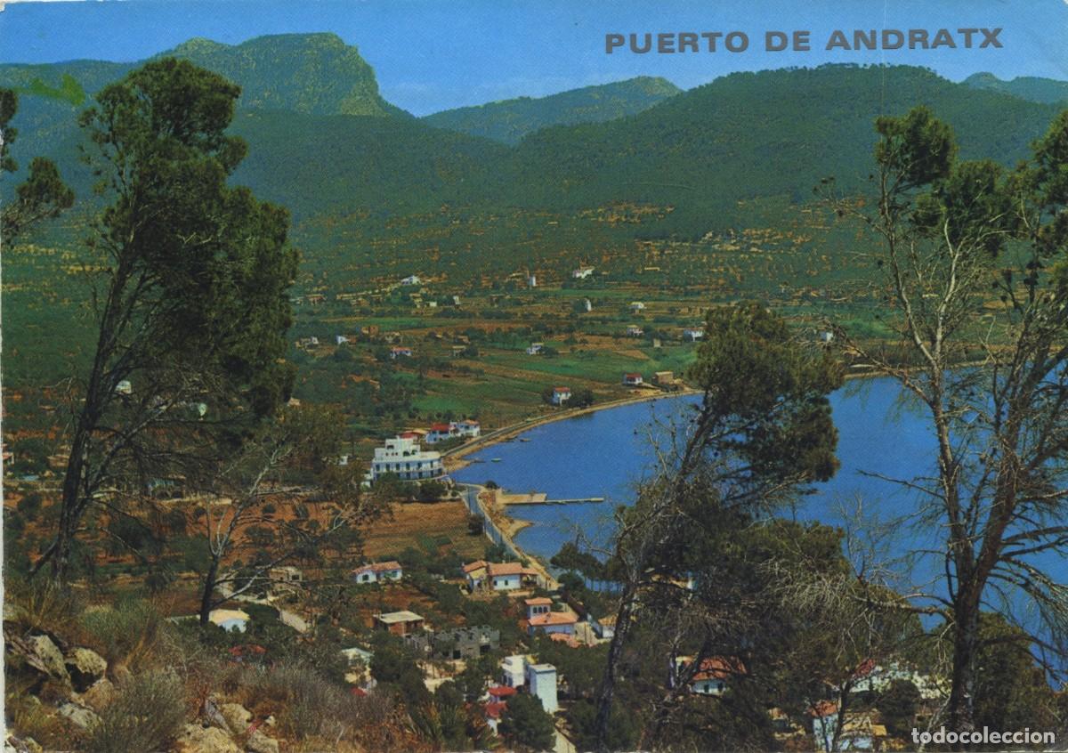 Cartes Postales: N&ordm; 4006-A-MALLORCA. Puerto de Andraitx. Circulada en 1971. ED. ICARIA