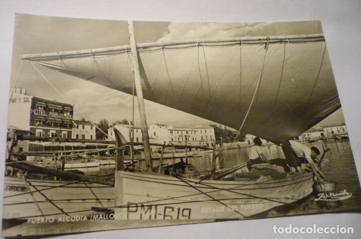 Postales: postal alcudia puerto escrita cm - Foto 1