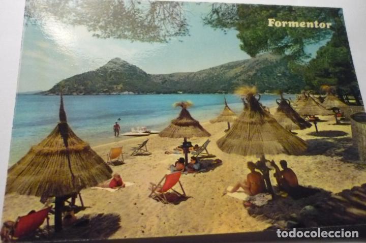 Postales: POSTAL POLLENSA - PLAYAS FORMENTOR .- CM