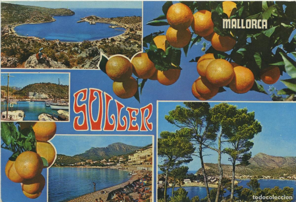 Postkarten: N&ordm; 2.604-S&Oacute;LLER. Mallorca. Diversos aspectos. EDICIONES PALMA
